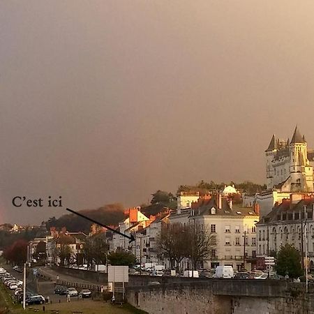Apartament Balcon Sur Loire Local Velo Saumur Zewnętrze zdjęcie