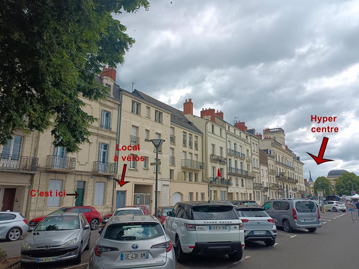 Apartament Balcon Sur Loire Local Velo Saumur Zewnętrze zdjęcie